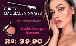 Andreia Venturini apaixonada por Maquiagem desenvolveu este Curso completo através de Vídeos totalmente online, com Certificado.